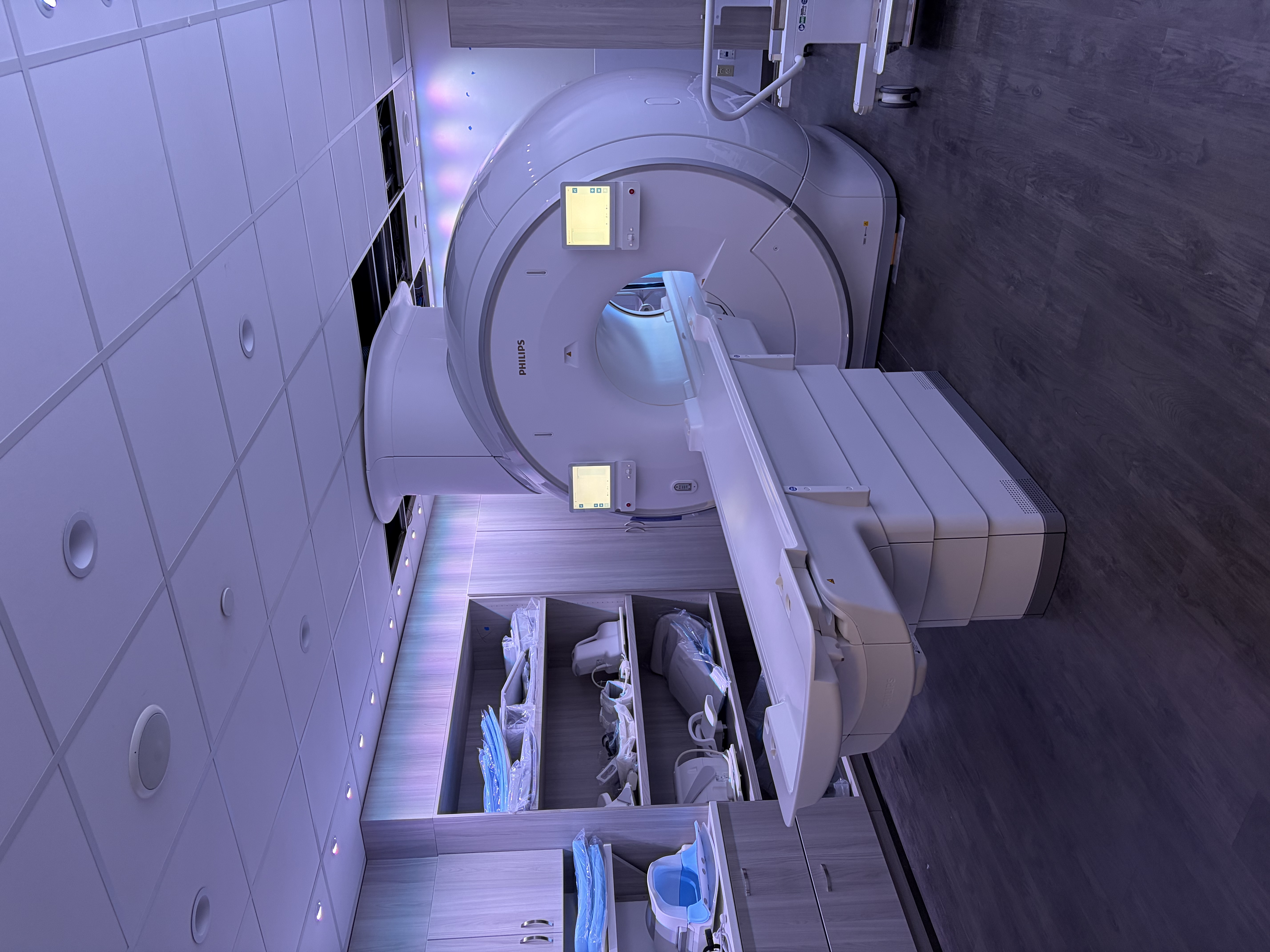 MRI suite overview